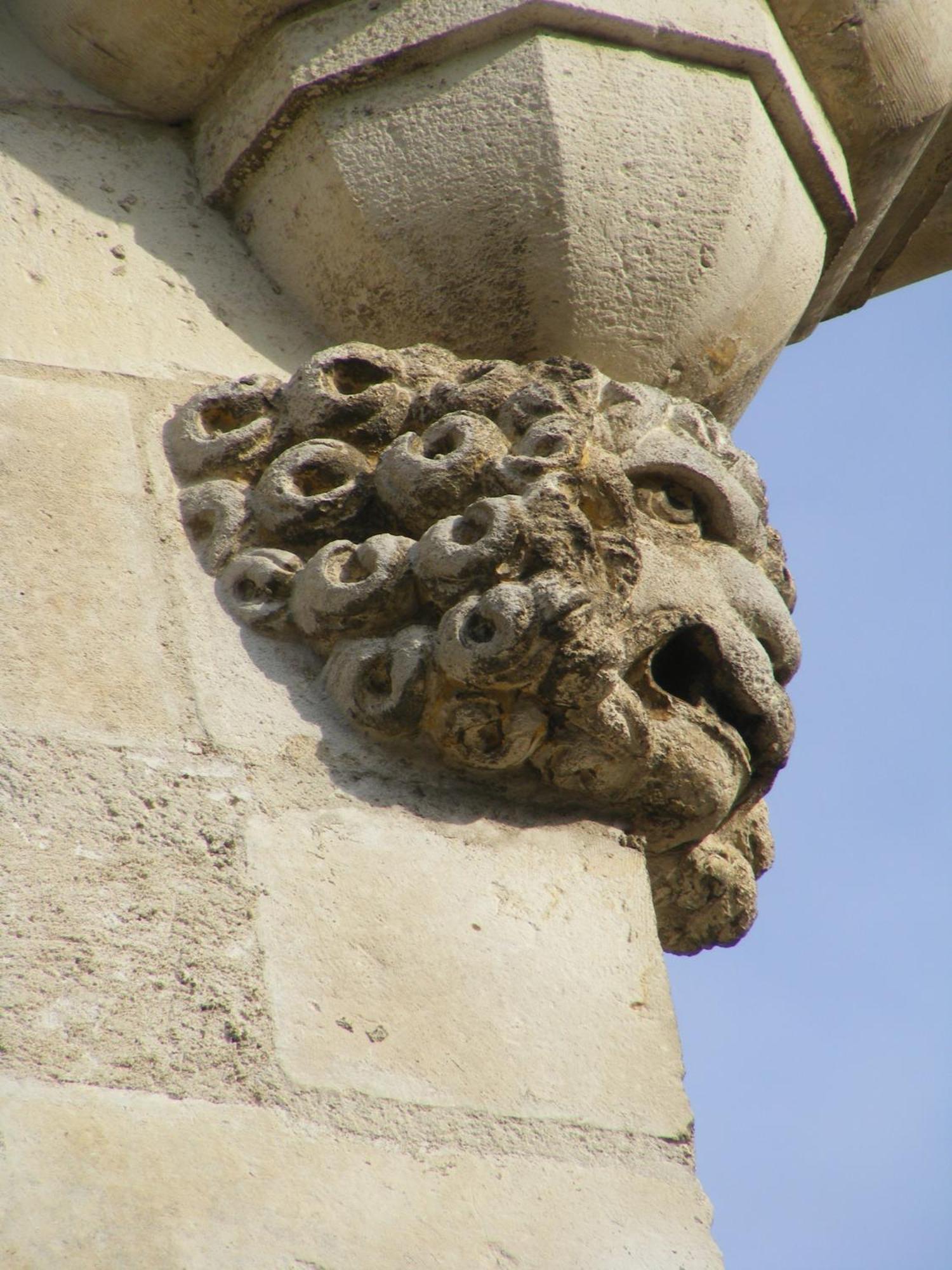 Les Chambres De L'Abbaye Saintes Exteriör bild